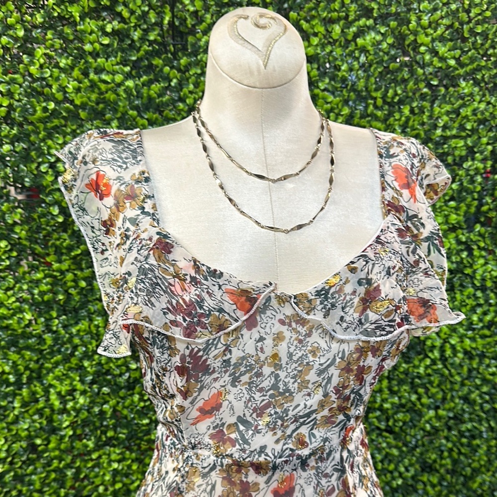 Floral Print Women's Dress By Raga - Picture 7 of 17